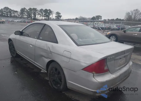 2003 Honda Civic Ex from USA, damaged, VIN 1HGEM21953L074716